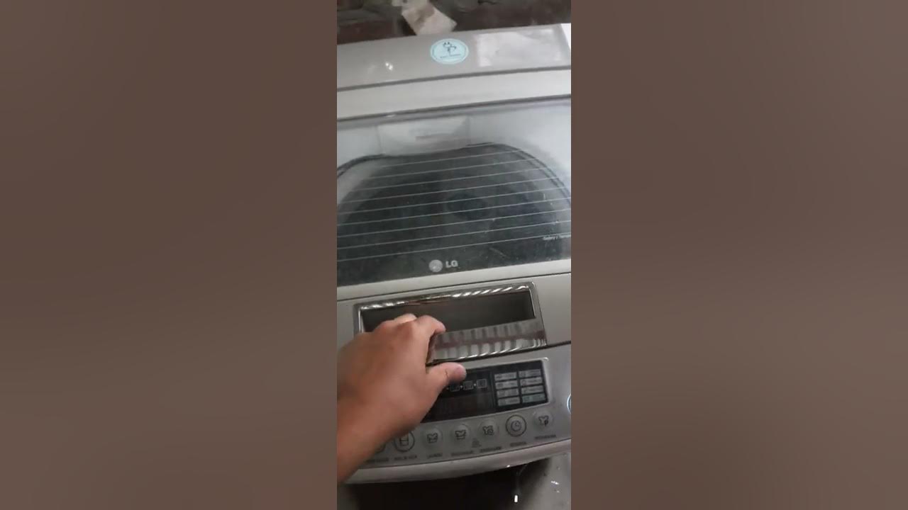 lavadora lg turbo drum no gira agitador pero si centrifuga YouTube