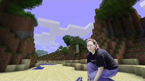 Minecraft Foam Pickaxe from ThinkGeek