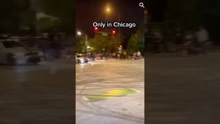 Street take over GONE WRONG ONLY IN CHICAGO 👿🔫