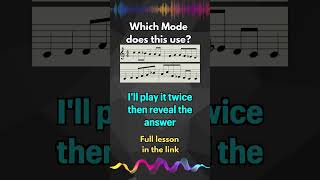 Melodic Modes 13