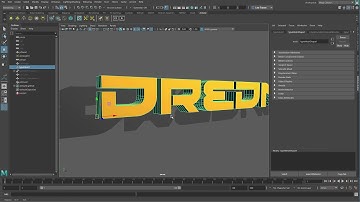 MASH Falloff effect with Toon Outline