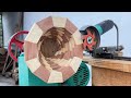 Extremely Ingenious Handcrafted Woodworking Plans That You Should Not Miss - Make A Unique 3D Bowl