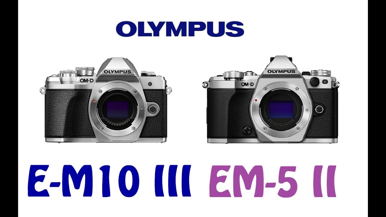 Verval apotheek circulatie Olympus E-M10 Mark III vs Olympus E-M5 Mark II - YouTube