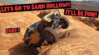 Sand Hollow Cold and Wet Part 1