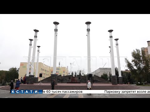 После благоустройства в Приокском районе снова открыта Площадь Жукова
