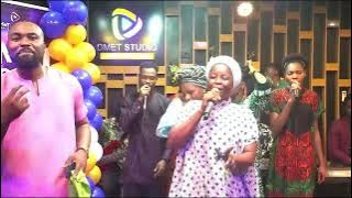 Ministrel Mary Funmilola (a.k.a Daughter of Judah) Powerful Ministration at DMeT Records Unveiling