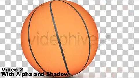 Basketball Rolling Across the Screen - Series of 2 | Motion Graphics - Envato elements