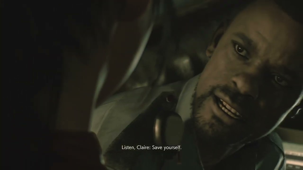 RESIDENT EVIL 2 REMAKE CLAIRE REDFIELD MEETS MARVIN BRANAGH