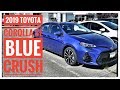 2019 Toyota Corolla SE Blue Crush Metallic - Exterior Walk Around