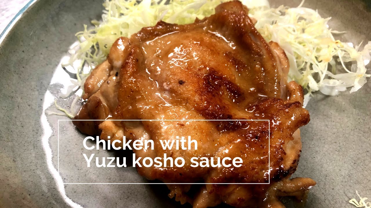 Japanese chef cooks a YuzuKosho chicken YouTube