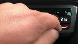 VW Touch Climatronic / VW Klimaanlage 2020 - VW Tiguan 2020 Facelift