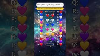 Find Your And Their Initials Sign