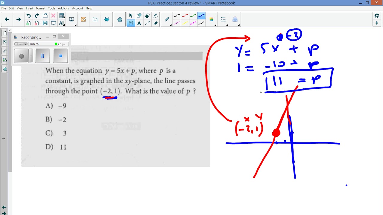 PSAT SECTION 4 1 9 November13 1032 - YouTube