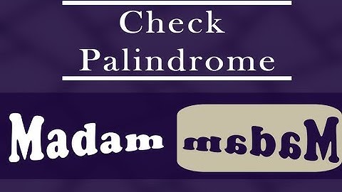 Check palindrome in C | Bangla Tutorial