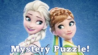 Time-Lapse Disney Frozen Princess Anna Queen Elsa Puzzle