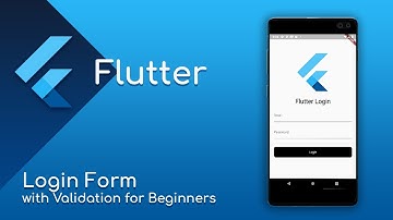 FLUTTER Login Form with Validation for Beginners | Speed Code - CodeWithIan