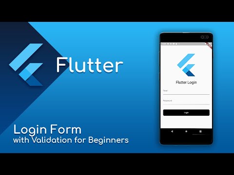 FLUTTER Login Form with Validation for Beginners | Speed Code - CodeWithIan