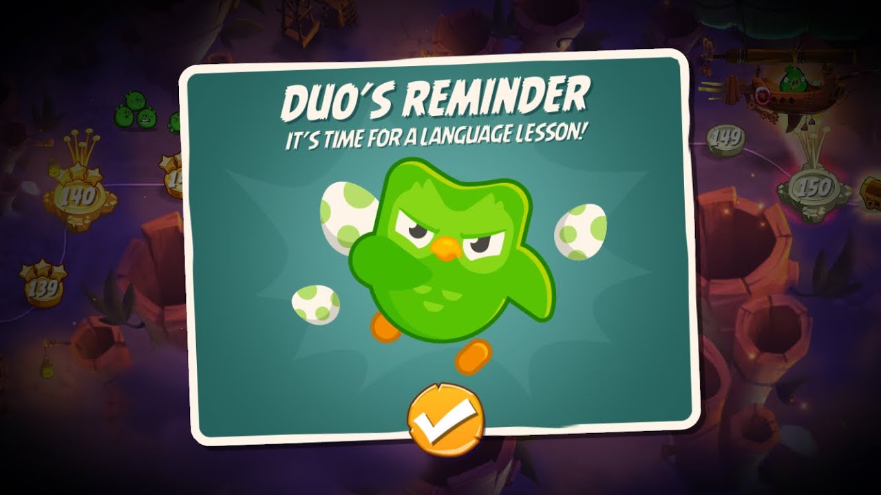 Duolingo Bird In Angry Birds 2 - YouTube.