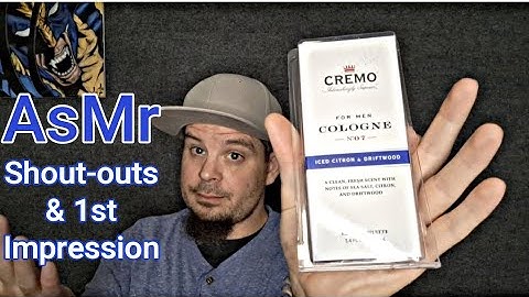 ASMR / Unboxing My First Cremo Cologne