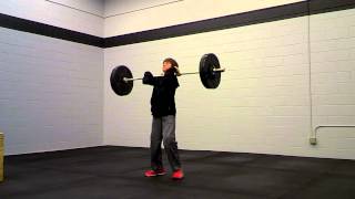 Mason 75 lb Clean and Jerk