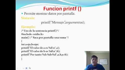 Funcion Scanf y printf  :D