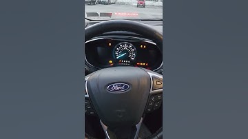 2019 Ford fusion startup sequence #ford #fusion #shorts