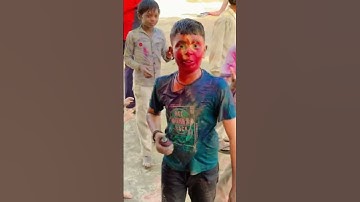 Thumbnail of 9 years old kid before holi🤣🔥| indian family#shorts #indian #relatable #chotabhai #holi