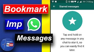 how to mark star messages in Whatsapp app : whatsapp starred message chats screenshot 4