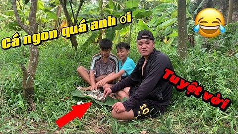 Quân văn tv làm món cá nướng lá chuối cực ngon Quân văn tv