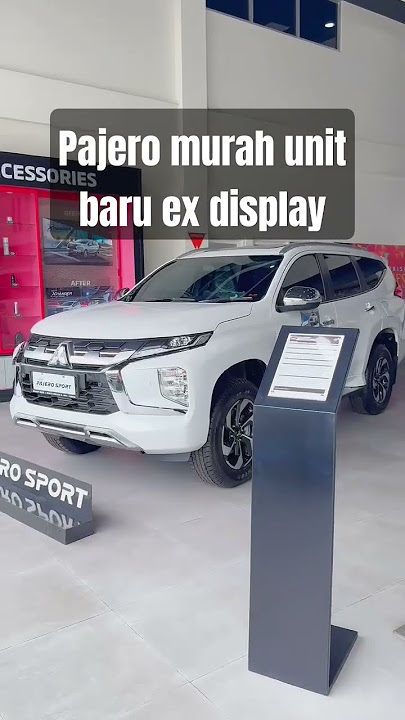 jual murahbosku Pajero sport Dakar model terbaru tahun NIK 2024 unit ex display wilayah kalselteng