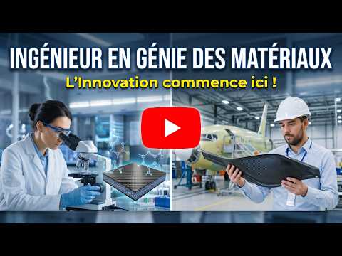 Miniature de la vidéo Ingénieur en Génie des Matériaux 🧽⚪🔴🧼🫧
