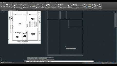 Autocad tutorial in tamil -30X42 house ground floor plan -civil tamil
