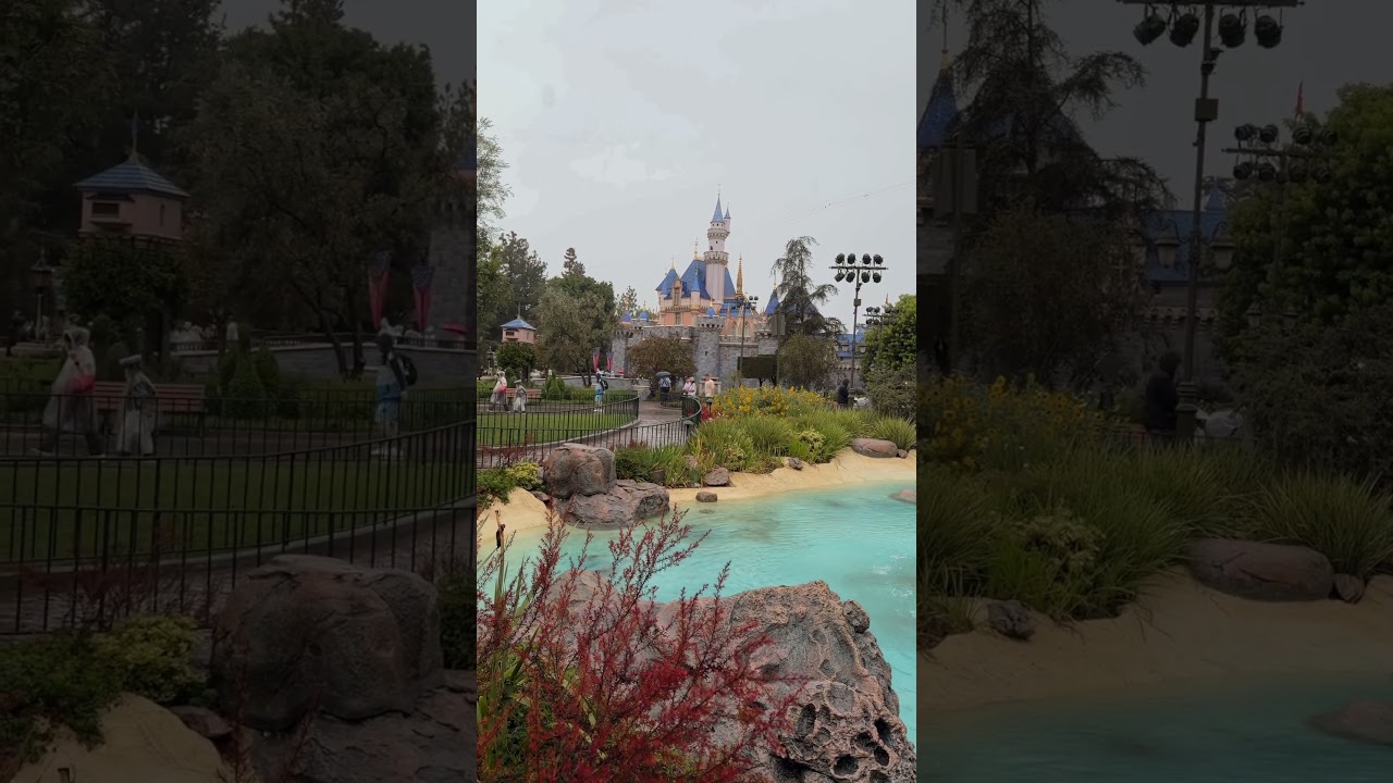 A rainy Disneyland day!