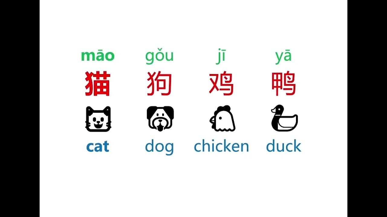 Common Chinese characters