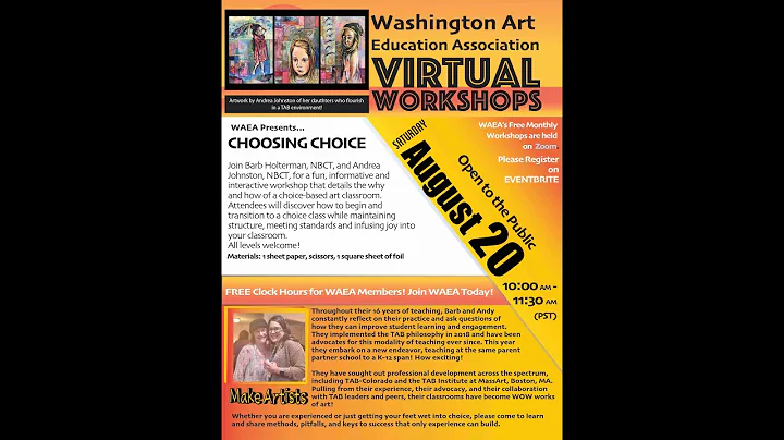 Choosing Choice- WAEA August Virtual Workshop w/ B...