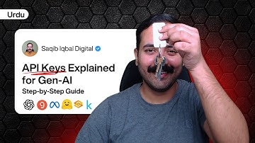 What are API Keys? Explained for Generative AI | Saqib Iqbal Digital