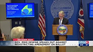 Gov. DeWine opposes redistricting amendment on November ballot