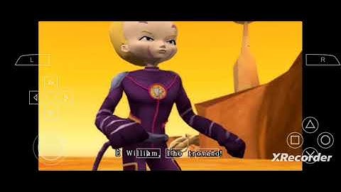 Code Lyoko Quest of infinity - PSP android gameplay - video with sounds