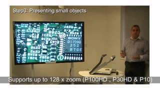 Presentation Training 1: Present business information clearly with ELMO visualiser