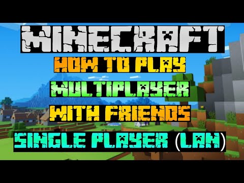 HOW TO PLAY MINECRAFT LAN MULTIPLAYER WITH FRIENDS 1.17 | FRIENDS JOIN MINECRAFT LAN SERVER (PC&MAC)