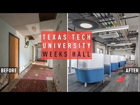Texas Tech University Weeks Hall: Higher Education Renovation
