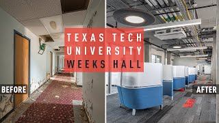 Texas Tech University Weeks Hall: Higher Education Renovation