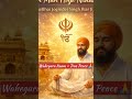 Tan Man Hoye Nihaal ✨ | Peaceful Shabad | Waheguru Blessings 🙏 #Shorts