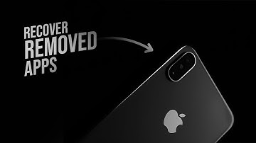 How to Recover Apps Removed from Home Screen iPhone (tutorial)