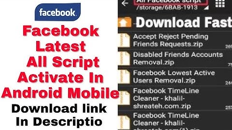 #Facebook All Followers Script New Activate in Android Mobile Download link in description 100%Free