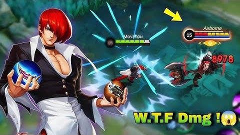 Chou damage build one shot killer 🫨 💯% damage MLBB 