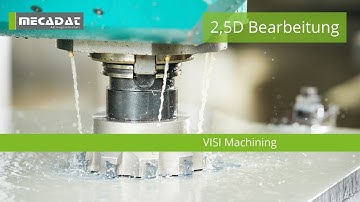 VISI Machining - Produktvideo "2,5D Bearbeitung"