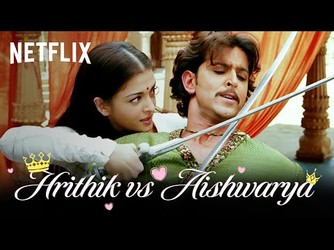 Hrithik Roshan vs. Aishwarya Rai Bachchan | Jodhaa Akbar | Netflix India