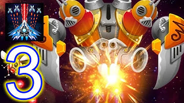 Space shooter - Galaxy attack - Galaxy shooter - Gameplay Walkthrough Part 3 (iOS, Android)