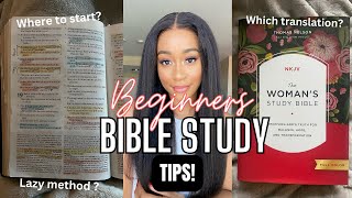 WATCH THIS IF YOU STRUGGLE WITH UNDERSTANDING THE BIBLE! HOW TO EFFECTIVELY STUDY AS A BEGINNER!